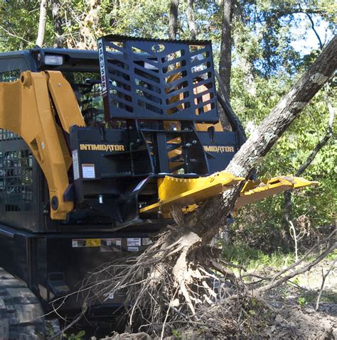 skid steer tree puller specs|intimidator vs dominator tree puller.